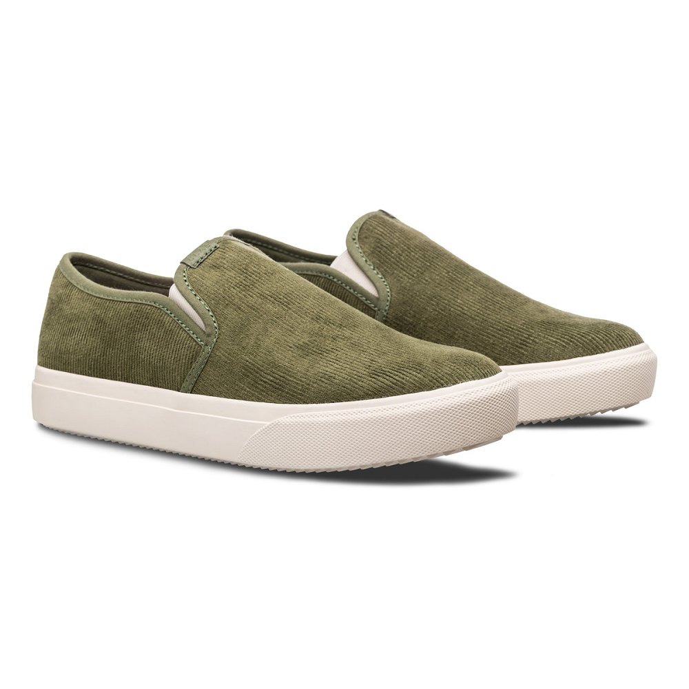 CLAE PORTER Shoes Womens USA967-X21 In Olive Corduroy